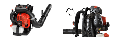 Recalled ECHO PB-8010 Blower and Shoulder Straps